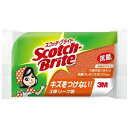【39ショップ 参加記念セール】スコッチ・ブライト キッチンスポンジ 抗菌 リーフ型 オレンジ SS-72KE(1個入)/ スリーエムジャパン