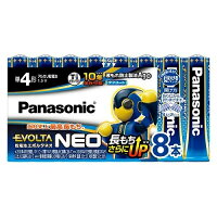 パナソニック　Panasonic　LR03NJ/8SW 単4電池 EVOLTA（エボルタ）（8本入）/ パナソニック