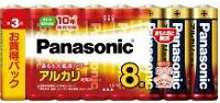 パナソニック アルカリ乾電池 単3形 8本入 LR6XJ/8SW/ パナソニック(防災) パナソニック アルカリ乾電池 単3形 8本入 LR6XJ/8SW/ パナソニック(防災)