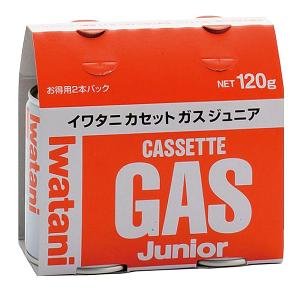 （ケース販売・送料無料）iwatani イワタニ カセットガス カセット ボンベ ジュニア（2本組）CB-JR-120P（30セット）60本セット/ 岩谷産業