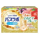 (送料無料)(まとめ買い・ケース販売)HERSバスラボ しっとり保湿 うるおい炭酸湯 4種のとれたてフルーツ(12錠入)(16個セット)/ 白元アース