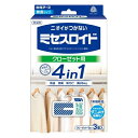 ミセスロイド クローゼット用 1年防虫 無香料（3個入）/ 白元アース