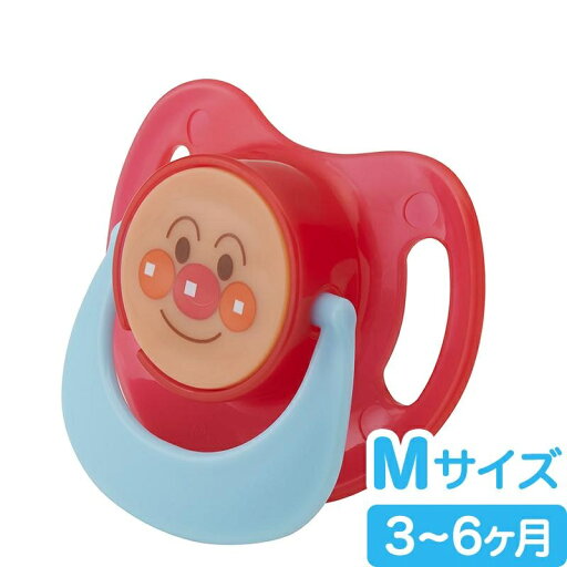 おしゃぶり アンパンマン Mサイズ 3ヶ月から(1個入)/ レック おしゃぶり アンパンマン Mサイズ 3ヶ月から(1個入)/ レック