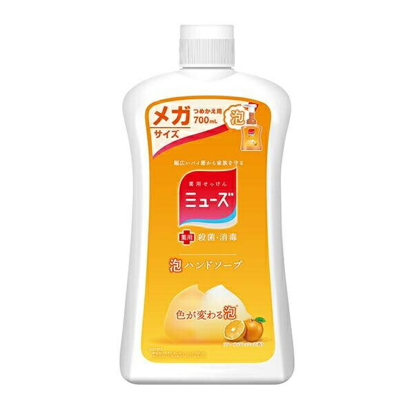 ミューズ泡ハンドソープ フルーティーフレッシュの香り / メガサイズ詰替 / 700mL