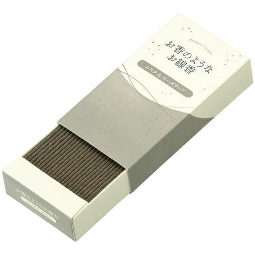 カメヤマ お香のようなお線香 ムスク&ローズウッド(約50g)/ カメヤマ カメヤマ お香のようなお線香 ムスク&ローズウッド(約50g)/ カメヤマ