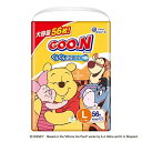 グーンパンツまっさらさら通気 L (9〜14kg) 1パック(56枚入) 男女共用/ 大王製紙
