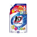 (送料無料)(まとめ買い・ケース販売)トップ クリアリキッド 詰替え 超特大(900g)衣料用洗剤(12個セット)/ ライオン