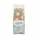 ふわふわ 吸着べんざシート 花柄 全型対応 貼るタイプ(1個入)ベージュ/ レック