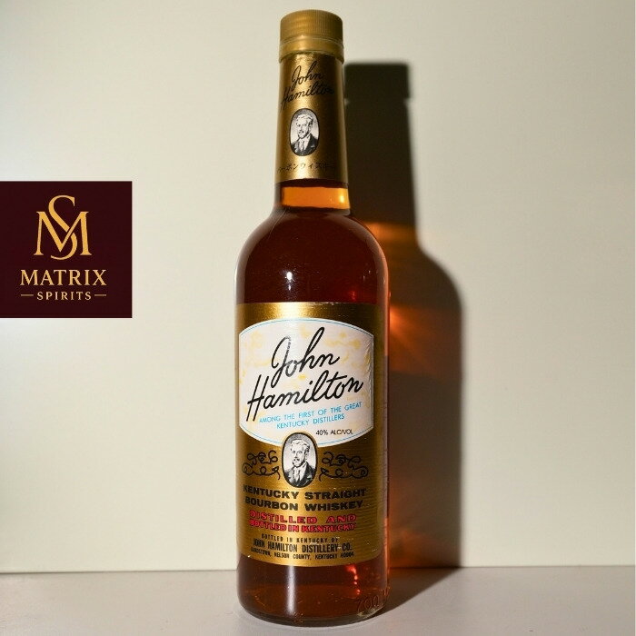 ジョン ハミルトン ケンタッキー ストレート バーボンウイスキー John Hamilton KENTUCKY STRAIGHT BOU..