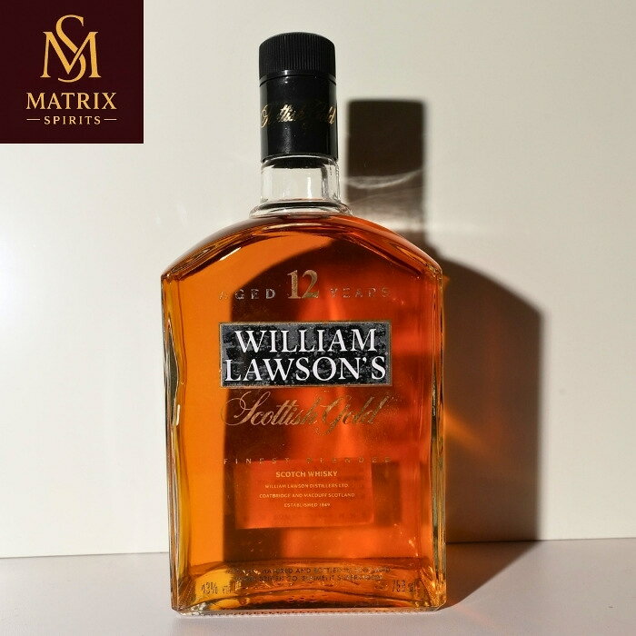 ウィリアムローソン（ウィリアム ローソンズ）12年 1990年代流通品 WILLIAM LAWSON'S AGED 12 YEARS