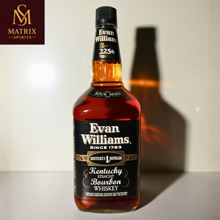 エヴァン ウィリアムス ブラックラベル 225周年記念ボトル 1750ml Evan Williams CELEBRATING 225TH AN..