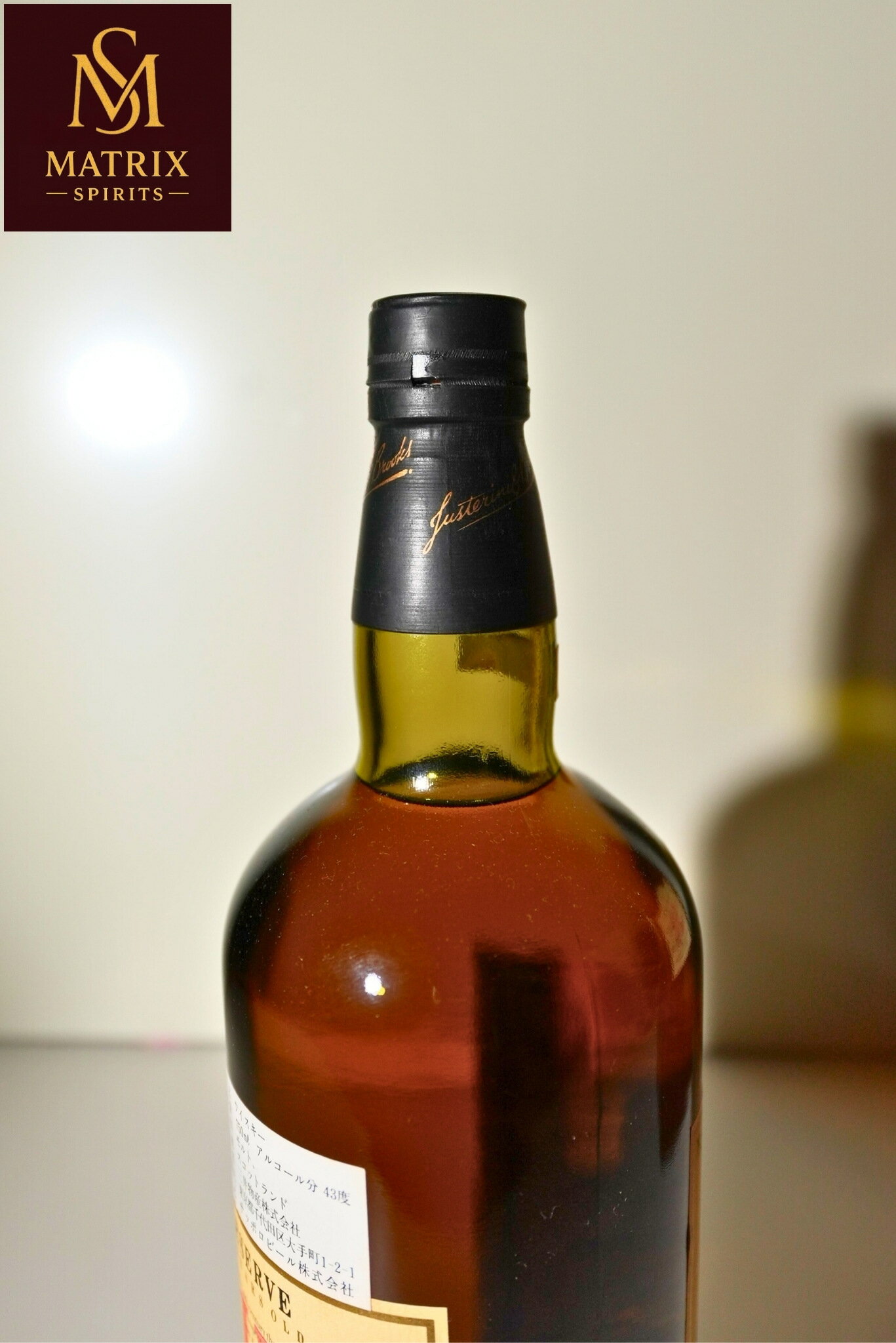 J��B 15ǯ 1990ǯ��ή���� ��Ȣ�դ� J&B RESERVE AGED 15 YEARS