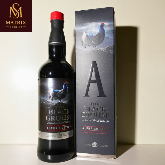 フェイマスグラウス ブラックグラウス アルファエディション The Famous Grouse The Black Grouse Alph..