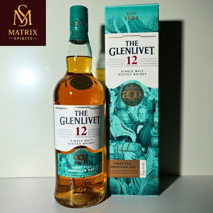 GLENLIVET&nbsp;ザ・グレンリベット 12年 200周年記念ボトル THE GLENLIVET 12 YEARS OLD 200YEARS CELEBRATI
