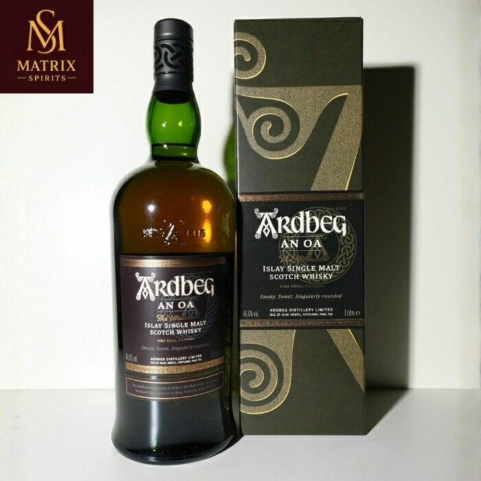 アードベッグ（アードベック） アン オー AN OA 1L ARDBEG AN OA ISLAY SINGLE MALT SCOTCH WHISKY 1000ml