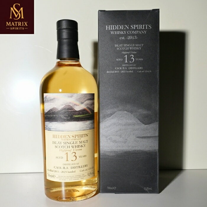 商品情報内容量700 mLアルコール度数51.8％原材料モルト製造元Caol Ila Distillery／カリラ蒸留所生産地スコットランド・アイラ島ボトリングHIDDEN SPIRITS／イタリア保存方法直射日光を避け、涼しく風通しの良い場所に立てて保存注意事項未成年者への酒類の販売は固くお断りしています！カリラ 2011 13年 HIDDEN SPIRITS Caol Ila 2011-2025 13 Years 51.8%という力強い度数ながら、カリラらしいクリーンなピート、潮風を思わせるノンチルフィルター・無着色で仕上げられた、自然な個性を大切にした一本。 ■厳選を重ねて本当に納得できるものを販売しております。お中元 ギフト 御中元 お盆 お礼 敬老の日 クリスマス 冬ギフト お歳暮 御歳暮 お年賀 御年賀 お正月 年末年始 ご挨拶 バレンタイン ホワイトデー お返し 父の日 母の日 ギフト 贈答品 お土産 手土産 御祝 御礼 内祝い 引き出物 お祝い 結婚祝い 結婚内祝い 出産祝い 出産内祝い 引き菓子 快気祝い 快気内祝い 進学祝い 誕生日祝い バースデーケーキ プレゼント Wedding ウェディング ホームパーティ お花見 パーティ 退職ギフト 退職 就任祝い 5