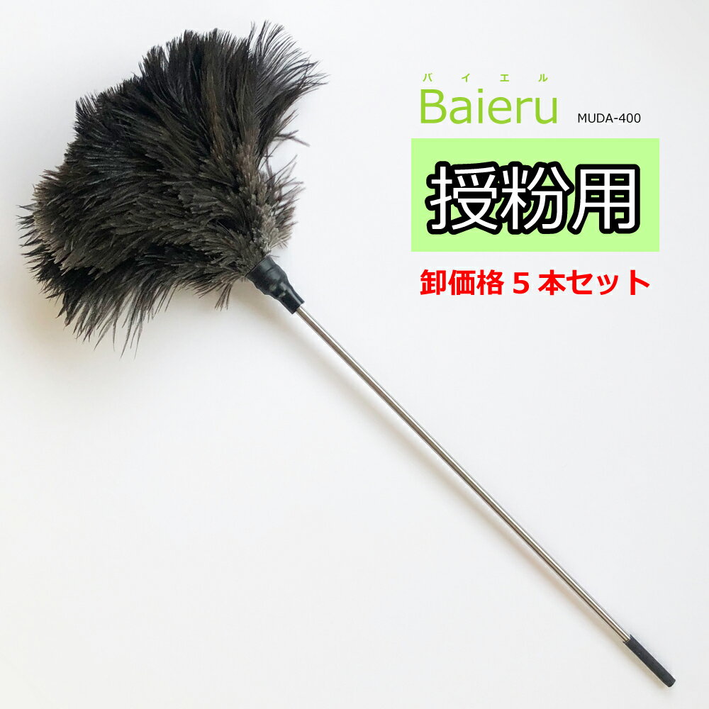 【卸価格5本セット】授粉用はたき Baieru バイエル MUDA-400 約52cm