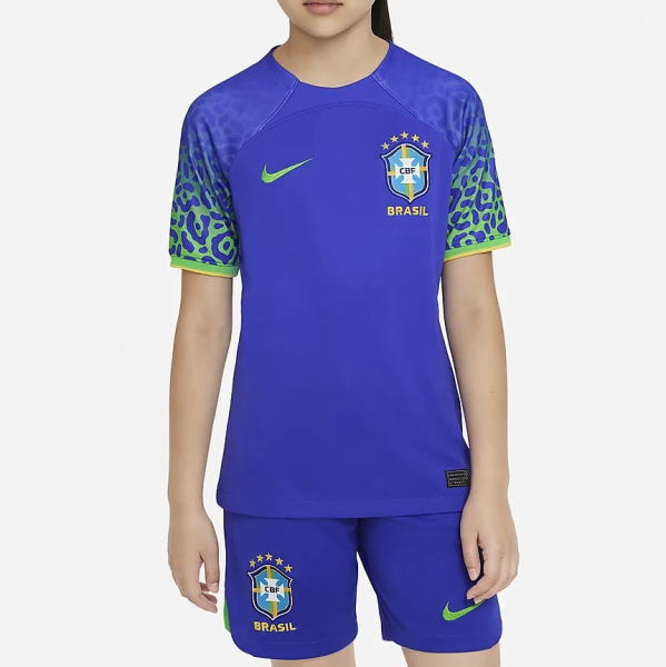 ナイキ YTHCBFDFスタジアムJSYS/SトップAW DN0822-433 サッカーウェアジュニア ブラジル代表レプリカユニフォーム アウェイ通販セール サッカー 用品 セール