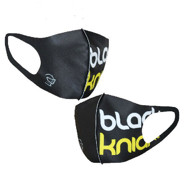 ブラックナイト　フェイスガード　ACFG102-BLA　テニス　マスク