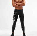 ツータイムズユー(2XU) 2XU コンプレッションロングタイツ MA3849B-BLKSIL 野球タイツ(4)