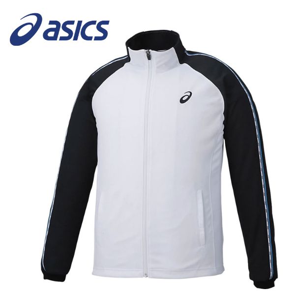 アシックス　トレシャツ　2031D811-101　トレーニングウェア　メンズ　ホワイトxブラック