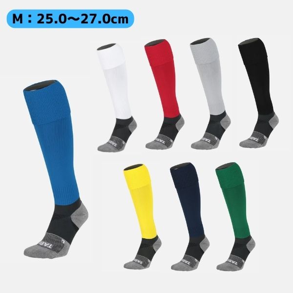 メール便発送可 タビオ(TABIO) ストッキンググリップサポートM 72170115 サッカーストッキング ソックス 25.0-27.0cm