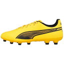 プーマ(PUMA)　PUMA KING MATCH HG　プーマ　キング　マッチ　土/人工芝　　107571-05　サッカースパイク　オレンジ