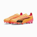 プーマ(PUMA)　ULTRA ULTIMATE FG/AG　ウルトラ　アルティメット　天然芝/人工芝　107744-03　サッカースパイク　オレンジ