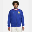 ナイキ NIKE FFF Dri-FIT サッカージャケット アンセムジャケット FJ2661-452 サッカーウェア フランス代表 ジャージ USサイズ