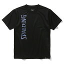 メール便発送可 スポルティング ジュニア Tシャツ ネオン トロピカル ロゴ SJT24053-BK ジュニアバスケットボールウェア
