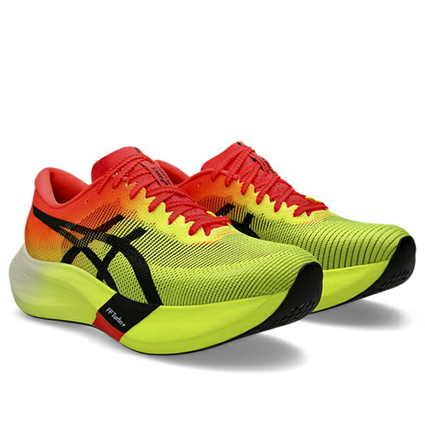 7/18発売!!　7/5より予約受付　アシックス　メタスピードエッジ　METASPEED EDGE PARIS　1013A124-750　ランニングシューズ　SAFETY YELLOW/BLACKのサムネイル