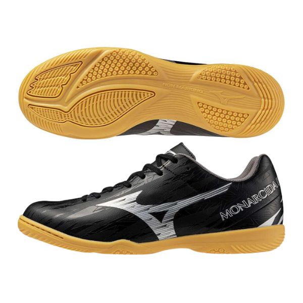 ミズノ MIZUNO フットサルシューズ モナルシーダネオ サラ SALA CLUB IN Q1GA242800 00:ブラッ..