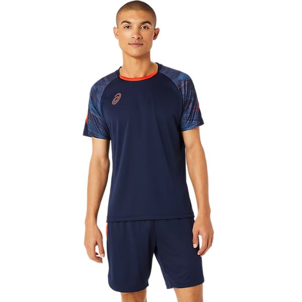 メール便発送可　アシックス　ASICS　サッカーシャツ　MID GRAPHIC TEE　2101A2