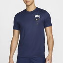 メール便発送可 ナイキ メンズ Dri-FIT バスケットボール Tシャツ FZ8098-410 半袖Tシャツ バスケットボールウェア ミッドナイトネイビー