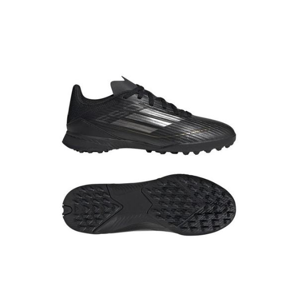 アディダス adidas キッズ F50 LEAGUE TF / ターフ用 KIDS IF1373 ジュニアサッカートレーニングシューズ コアブラック 子供用 トレシュー