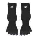 メール便発送可 ニューバランス NewBalance サッカー5本指グリップソックス / クルーソックス LAS45682-BK サッカーソックス 靴下 BK(...