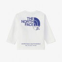 メール便発送可 ザ・ノース・フェイス ロングスリーブシレトコトコティー(ベビー) NTB82332ST-W 長袖Tシャツ ベビーウェア