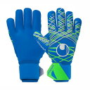 ウールシュポルト(uhlsport) サッカーゴールキーパーグローブ アクアソフト ハーフネガティブ 1011340-01 サッカーGKグラブ