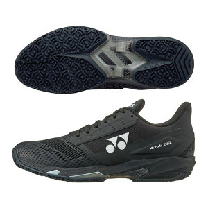 ヨネックス YONEX パワークッションアドアクセル メンGC. SHTAAMG-007 テニスシューズ UNISEX(ユニセックス) オムニ・クレーコート用 ブラック