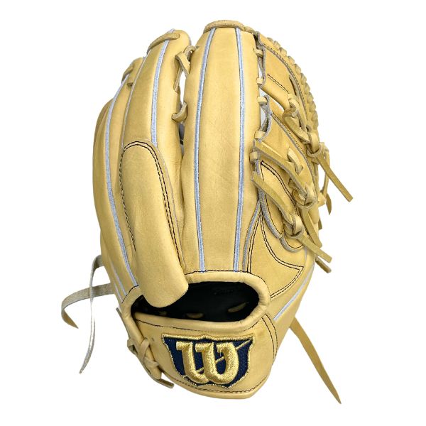 ウィルソン　硬式野球グローブ WILSON STAFF DUAL 投手用/ピッチャー(11.75インチ) DP型　WBW102283　硬式グラブ　ブロンド　日本製 中学〜大人 湯もみ加工無料