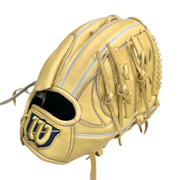 ウィルソン　硬式野球グローブ WILSON STAFF DUAL 投手用/ピッチャー(11.75インチ) DP型　WBW102283　硬式グラブ　ブロンド　日本製 中学〜大人 湯もみ加工無料