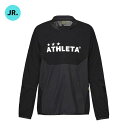 アスレタ ATHLETA ウインドウォームシャツ24f (Jr) 02411J-70 サッカー/フットサル ジュニア・子供ウェア BLACK(ブラック)
