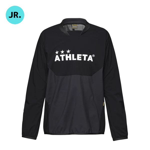 アスレタ ATHLETA ウインドウォームシャツ24f (Jr) 02411J-70 サッカー/フットサル ジュニア・子供ウェア BLACK(ブラック)
