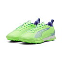 プーマ PUMA ジュニアサッカートレーニングシューズ ウルトラ 5 プレイ TT +MID JR ULTRA 5 107902-03 子供用 キッズ フィジー アップル 特価