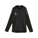 スボルメ SVOLME 起毛タフタハイブリットロングTRトップ 1243-29800-BLACK サッカー/フットサル トレーニングウェア ロングスリーブ(長袖...