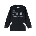 スボルメ SVOLME Jrピステクルートップ 1243-33201-BLACK フットサル/サッカーウェア ジュニアピステ 子供用 ブラック