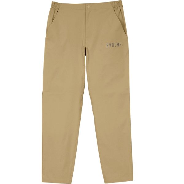 スボルメ　SVOLME　ストレッチワークアウトロングパンツ　1243-34002-BEIGE　サッカー/フットサル　トレーニングウェア　ストレッチ性ロングパンツ　ベージュ