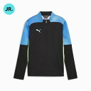 プーマ PUMA キッズ INDIVIDUAL ファイナル クォータージップ トップ 659854-02 ジュニアサッカートレーニングウェア 特価