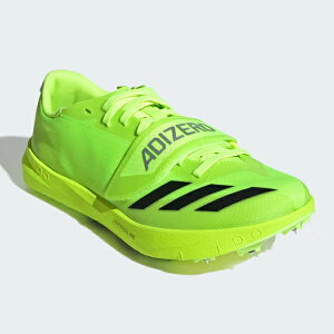 アディダス アディゼロ TJ/PV / Adizero TJ/PV IG2022 (三段跳・棒高跳)陸上スパイク ルシッドレモン/コアブラック/シルバーメタリック