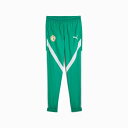 プーマ サッカー セネガル代表 プレマッチ ウーブン パンツ 777174-03 サッカーウェア トレーニングパンツ(ピステ生地)